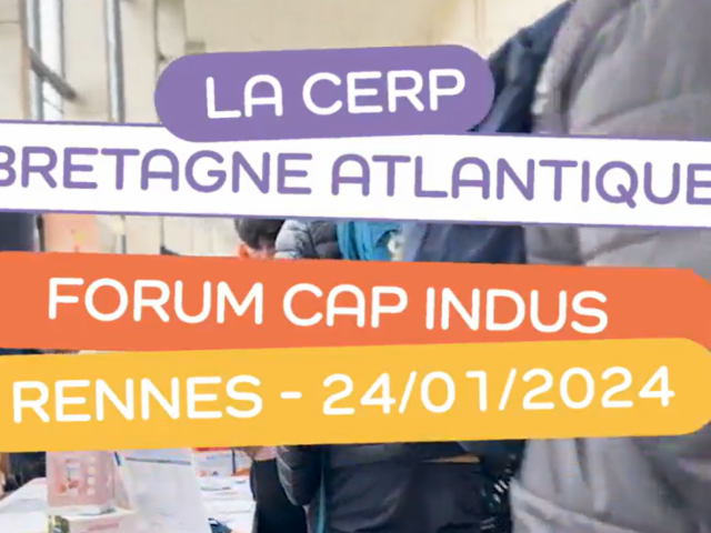 Forum Cap Indus, le 24 janvier 2024 - Factulté de pharmacie de Rennes